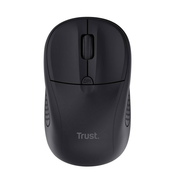 Trust Primo Ratón Inalámbrico Ambidextro Negro